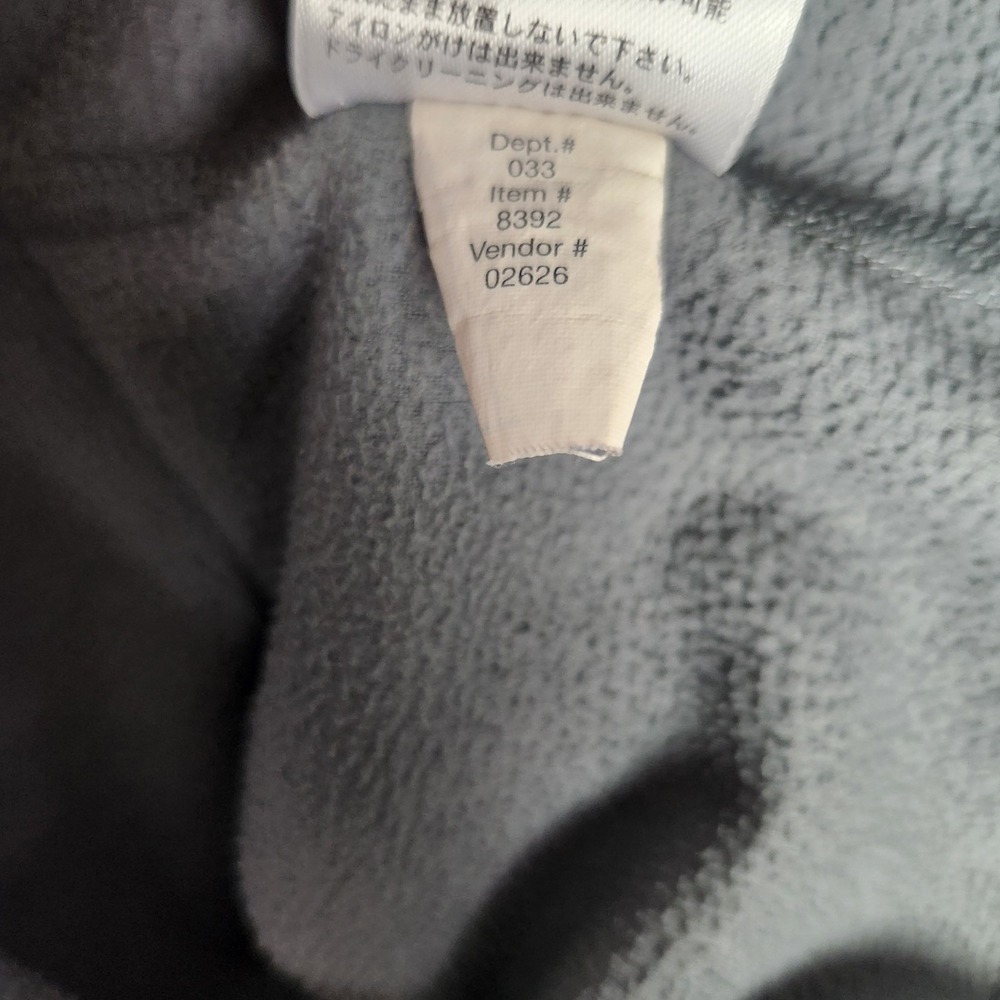 Eddie Bauer First Ascent Half Zip Fleece Sweatshirt Men M Gray‎ Jacket Gorpcore - Picture 7 of 7